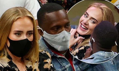 Adele CONFIRMS romance with Rich Paul and is spotted packing on PDA