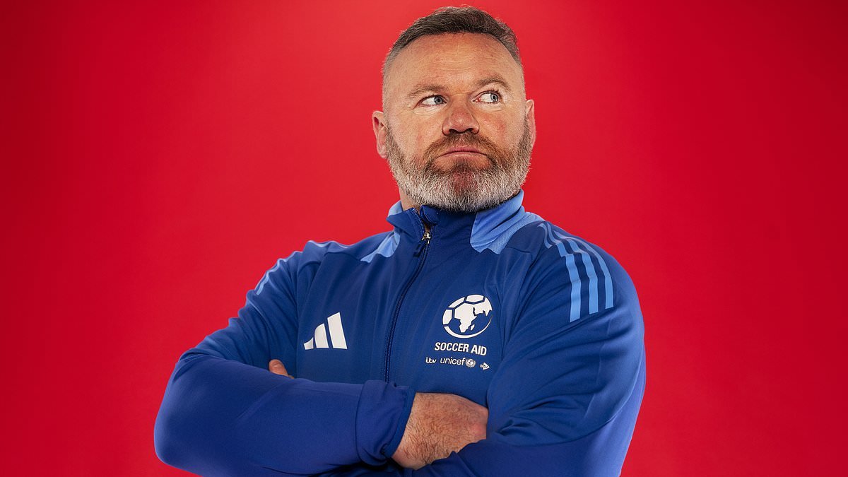 Wayne Rooney steps out of retirement to captain Soccer Aid 2025 as he ...