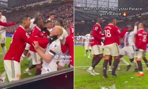 ‘Lost His Head’: Man Utd Star Casemiro Sent Off In Chaotic Brawl As ...