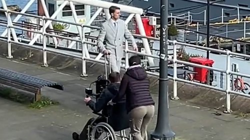 BBC divides opinion by putting cameraman in a wheelchair
