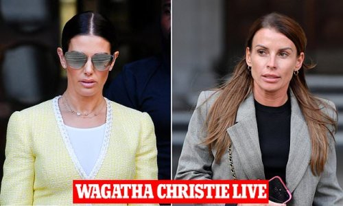 WAGATHA CHRISTIE TRIAL LIVE: Wayne Rooney to give evidence as day six of Rebekah Vardy v Coleen Rooney libel trial starts today after latest court revelations from Scooby Doo memes to Instagram and World Cup seat row