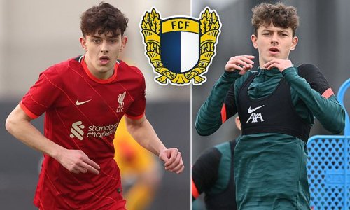 Liverpool's teenage left back Owen Beck 'is a loan target for Portuguese side Famalicao' as he searches for first-team football away from Anfield with Andy Robertson and Kostas Tsimikas ahead of him