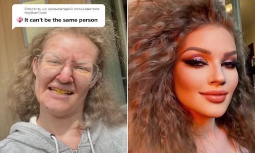 TikTok users are sent into a frenzy by woman's dramatic 'glow up'