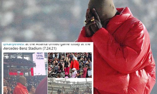 Kanye 'LIVING in Mercedes Benz Stadium till Donda is done'