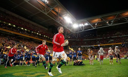 Wallabies legend claims Adelaide and Perth are 'throwing $10-$12million' to Rugby Australia to secure the rights to a British and Irish Lions Test in 2025... with Brisbane set to be SNUBBED