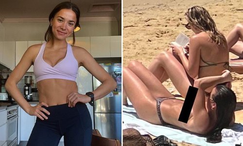 Furious personal trainer confronts men who took 'abhorent' secret photographs of her sunbathing topless and shared them in group chats - but here's why police are powerless to do anything about it