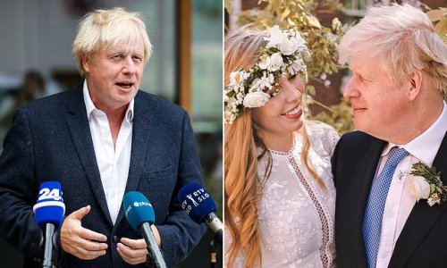 'Love is in the name of Slovenia, and we've had wonderful time': Boris Johnson reveals he's 'climbed every available mountain' and 'jumped in the lakes' while on honeymoon with wife Carrie