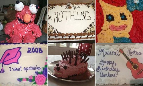 People reveal the most ridiculous cake designs they have ever received