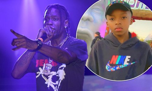 Travis Scott is slammed by family of Astroworld victim, 9, for stopping concert due to rowdy crowd - despite not doing the same at festival tragedy