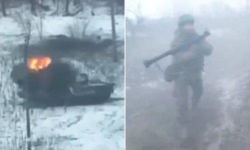 Ukraine claims more than a THOUSAND Russian troops have been killed on battlefield in one day for the first time since Putin invaded - with 25 tanks destroyed in two days