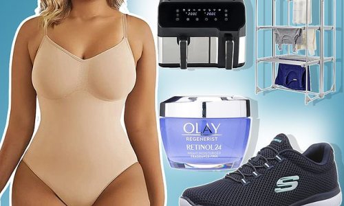 Love by YOU: From memory foam trainers to a £33 SKIMS shapewear alternative and a heated clothes airer, these are the bestselling products MailOnline readers loved in January