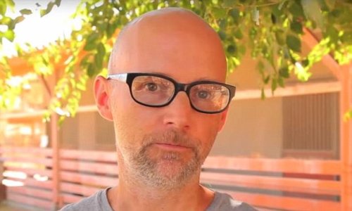 Moby reveals how he became an animal rights activist as a child after rescuing a kitten from a dump - as he calls on fans to join Central Park walk to raise money for farm animal charity