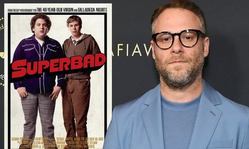 Seth Rogen, 40, JOKINGLY declares that 'no one's made a good high school movie' since his popular 2007 teen comedy Superbad