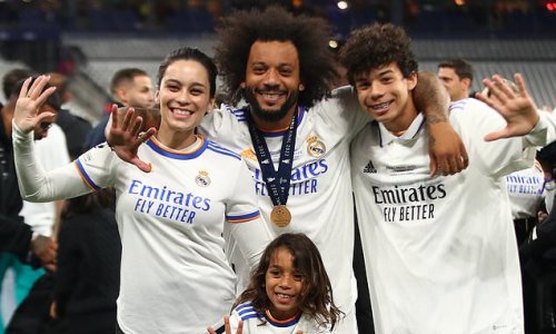 The son of Marcelo - Real Madrid's most-decorated player of all-time, signs his first contract with Los Blancos... as Enzo Alves, a star forward for the club's under-13 side, looks to follow in his father's footsteps