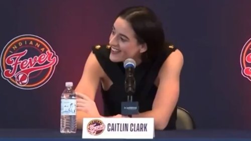 Reporter apologizes to Caitlin Clark for cringe moment during Indiana Fever star's introductory...