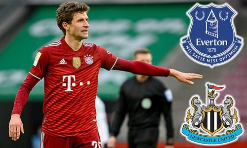 Newcastle and Everton 'interested in stunning move for Thomas Muller'