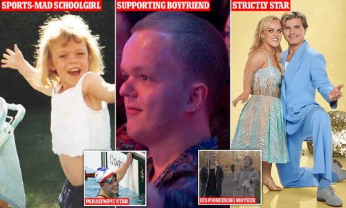 Ellie Simmonds' No. 1 fan! How the Paralympian and Strictly star can count on the support of her publicity-shy boyfriend who she's known since childhood - after his parents introduced her to swimming aged two
