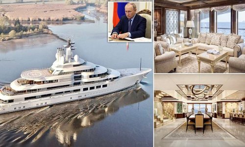 Putin's £500m superyacht 'was a Christmas GIFT from fawning oligarchs ...