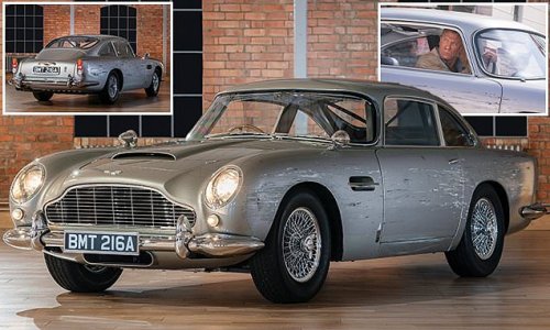 No Time to Die Aston Martin DB5 up for auction... but there's a catch