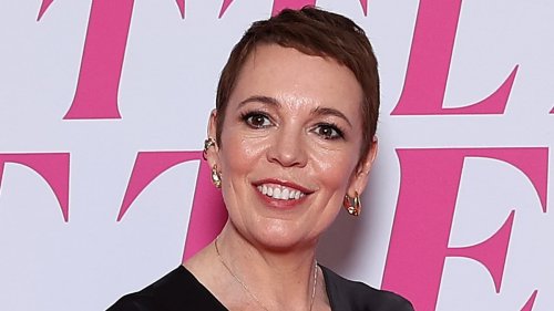 Olivia Colman looks chic in black as she steps out for the Wicked Little Letters premiere in Sydney