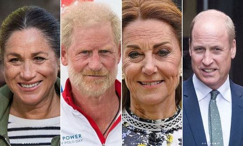 Hilarious pictures show the 'fab four' as grandparents