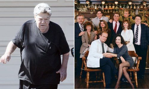 Everybody knows their name... even 40 years later! Cheers star George Wendt, 73, is seen ahead of the four-decade anniversary of the iconic sitcom as DailyMail.com reveals where the rest of the cast are now
