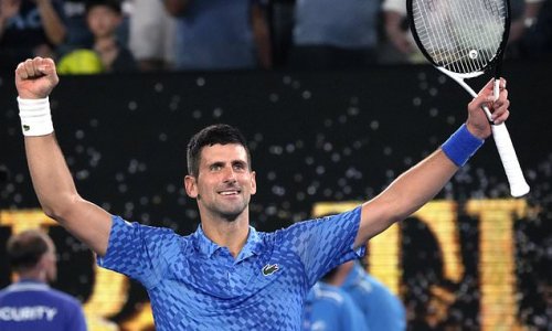 Novak Djokovic vs Tommy Paul LIVE: Unstoppable Novak blasts his way to the Australian Open final as he blitzes the American hopeful 7-5, 6-1, 6-2, even after a wobble when he argued over serve clock and towels... and with his father staying away