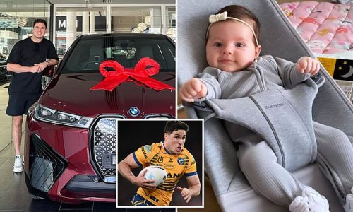 Million dollar baby: Parramatta star splashing the cash as he prepares to become the NRL's next millionaire but the question remains, which club will he play at?