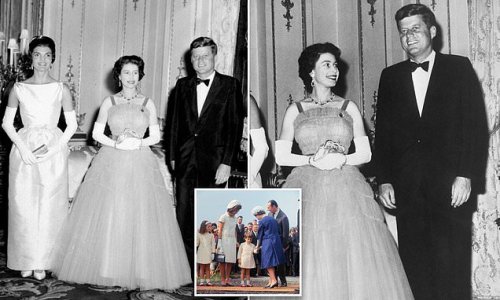 How the Queen won over Camelot: Inside the late monarch's special ties to JFK and Jackie O - which started with rumors of 'resentment' between two women and a subtle act of 'revenge' at a state dinner before blossoming into a friendship