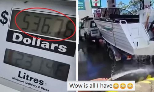 Fisherman's embarrassing blunder at a petrol station costs him $536: 'Don't make this mistake ever'