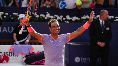 Rafael Nadal wins on comeback from injury, with 37-year-old legend playing just second tournament in...