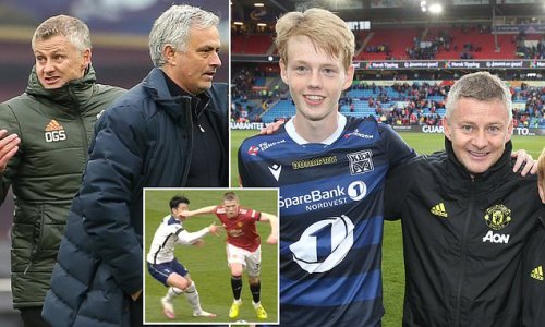 Solskjaer's SON throws fire on Man United manager's Mourinho feud