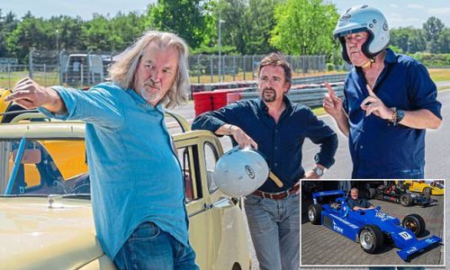 Buckle up for the wackiest tour yet: Clarkson and co take on Eastern Europe with cars that fly, cars that make rude jokes...and one that has its own chandelier
