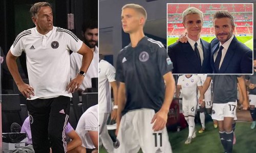Phil Neville reveals David Beckham told him to be 'harder on Romeo'