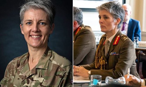 Mother-of-two who is the Army's most senior woman: Sharon Nesmith, 52 ...