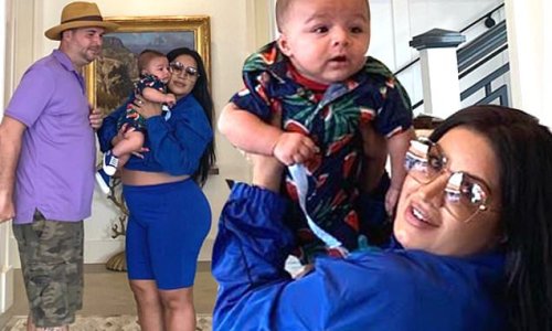 Shahs of Sunset's Mercedes Javid takes first family holiday with son Shams