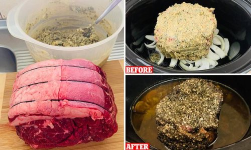 Mum's VERY simple (and budget-friendly) trick for the perfect roast beef in a slow cooker takes the internet by storm