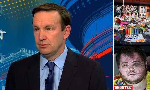 Democrat Sen. Chris Murphy suggests DEFUNDING police who don’t enforce gun control laws after Colorado Springs shooting - and says Senate does NOT have the votes to pass Biden's assault weapons ban