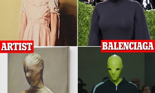 REVEALED: The OTHER similarities between Balenciaga's designs and the controversial Belgian artist whose book was prominently placed in background of photoshoot