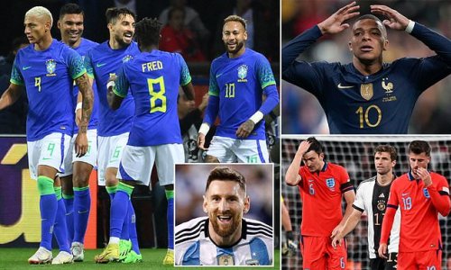 Brazil's depth is ludicrous, Argentina look dangerous and don't rule out Croatia... but it was a DISASTROUS week for France and England - so, how do all 32 teams rank ahead of the World Cup?