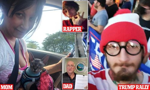 REVEALED: Highland Park massacre shooter Robert Crimo, 22, is rapper called 'Awake' with 16,000 listeners on Spotify and $100k net worth, attended Trump rally dressed as Where's Waldo and dad ran for mayor while mom is Mormon domestic abuse suspect