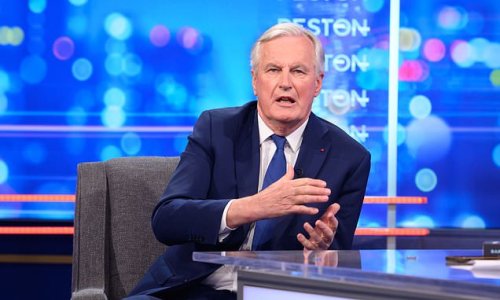 Typical Barnier! As the Eurozone slips into recession, Brussels' former chief negotiator has a cheap shot at Brexit - calling it a 'lose-lose' game