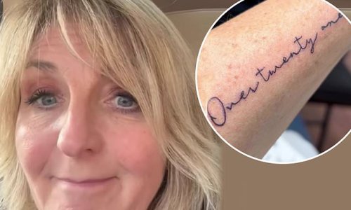 Loose Women's Kaye Adams gets her first tattoo aged 60 in tribute to her late mother