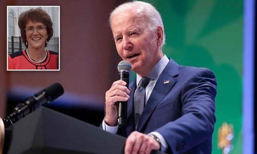 'I feel sorry for him, bless him for trying:' Late Jackie Walorski's brother says he PITIES slow Joe Biden after the President mistakenly tried to call the dead Republican Congresswoman up to speak on stage