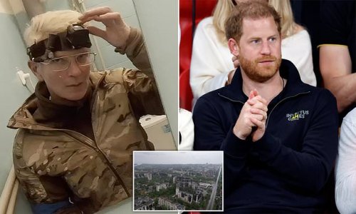 Ukrainian medic films Mariupol horrors using camera gifted by Netflix for Prince Harry-produced documentary - before being captured and paraded on Russian TV with bruises on her face