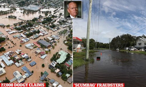 The 27,000 'scumbags' investigators have set their sights on as flood victims are rocked by 'despicable' claims