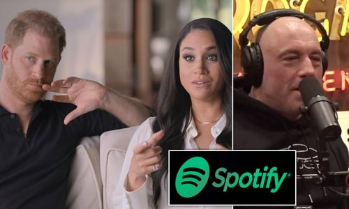 Spotify boss admits he got a 'little carried away' on podcast spending binge after splurging $18m on three-year Harry and Meghan deal that led to Archetypes and one Christmas special and $200m on Joe Rogan