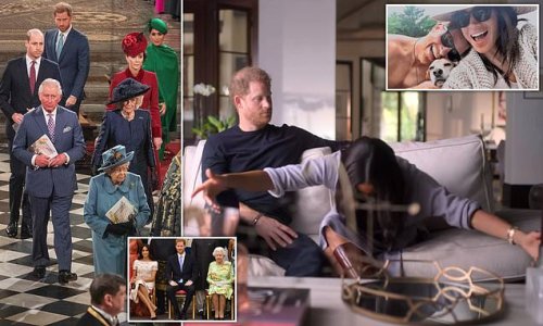 'Next week will be poison': Palace’s fears after first blast of Meghan and Harry series hit Netflix leaving royals 'in state of sadness' with its 'sly and insidious assault' on Harry’s family