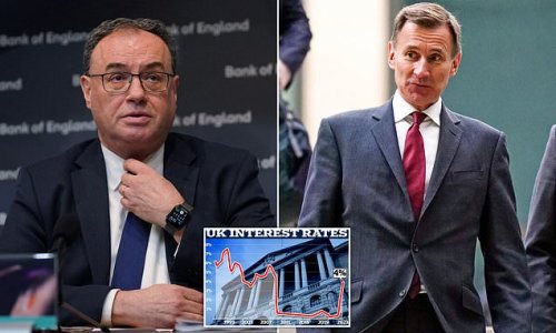 Lockdown fallout pushes UK economy into 'perma-stagnation' as thousands give up jobs or retire after pandemic, with Bank of England warning Britain is facing highest tax burden in 70 years