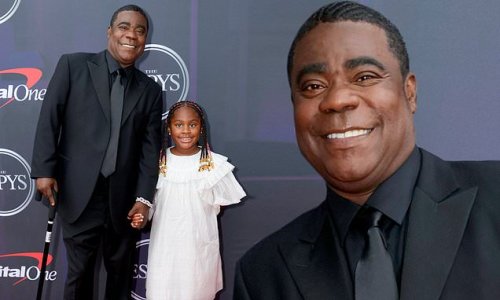 Tracy Morgan holds hands with daughter Maven at the ESPY Awards in NYC